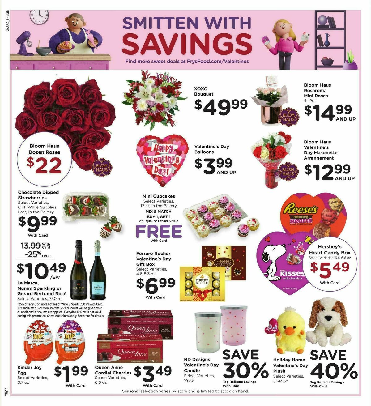 Fry's Food Weekly Ad from February 11