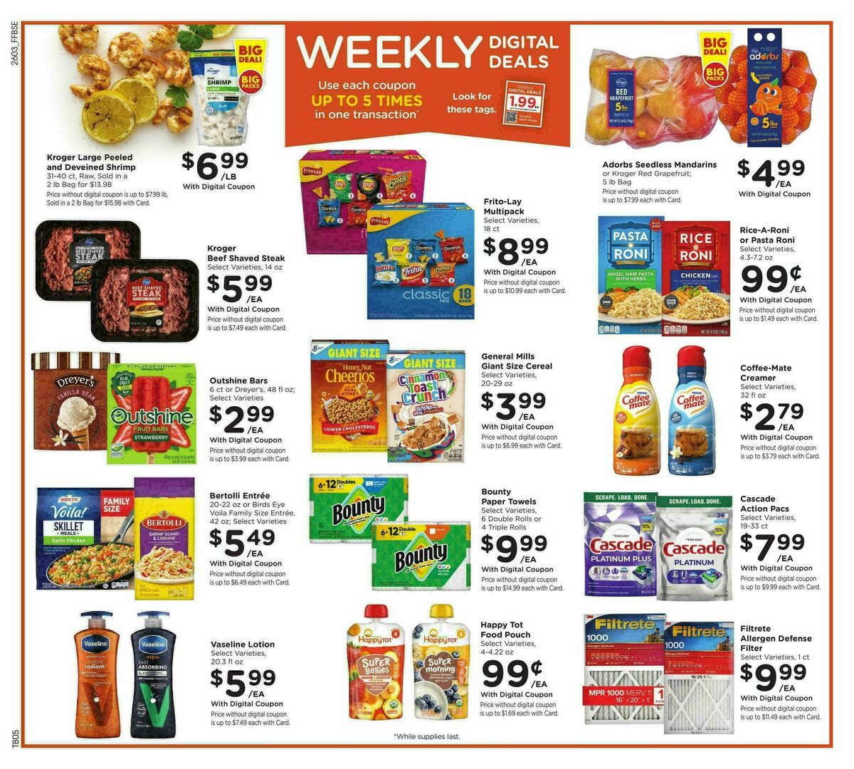 Fry's Food Weekly Ad from February 18