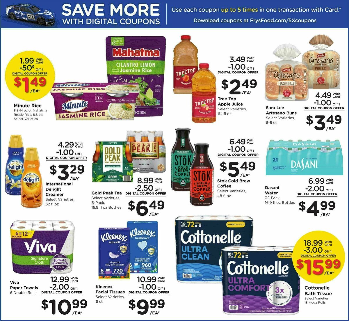 Fry's Food Weekly Ad from February 18