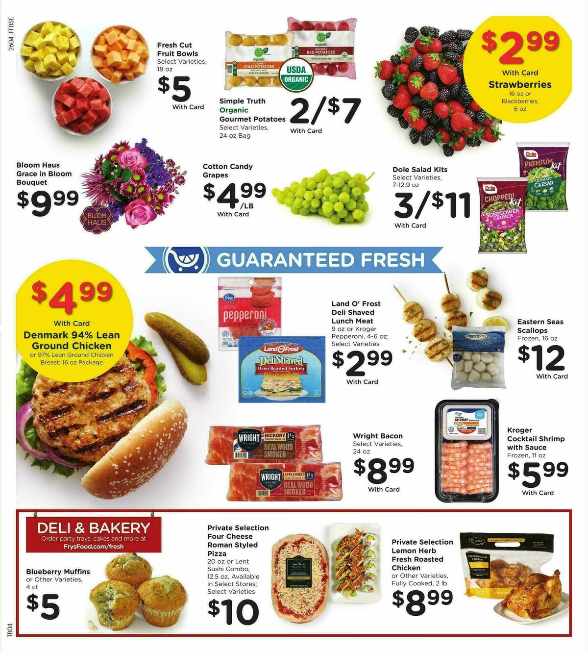 Fry's Food Weekly Ad from February 25