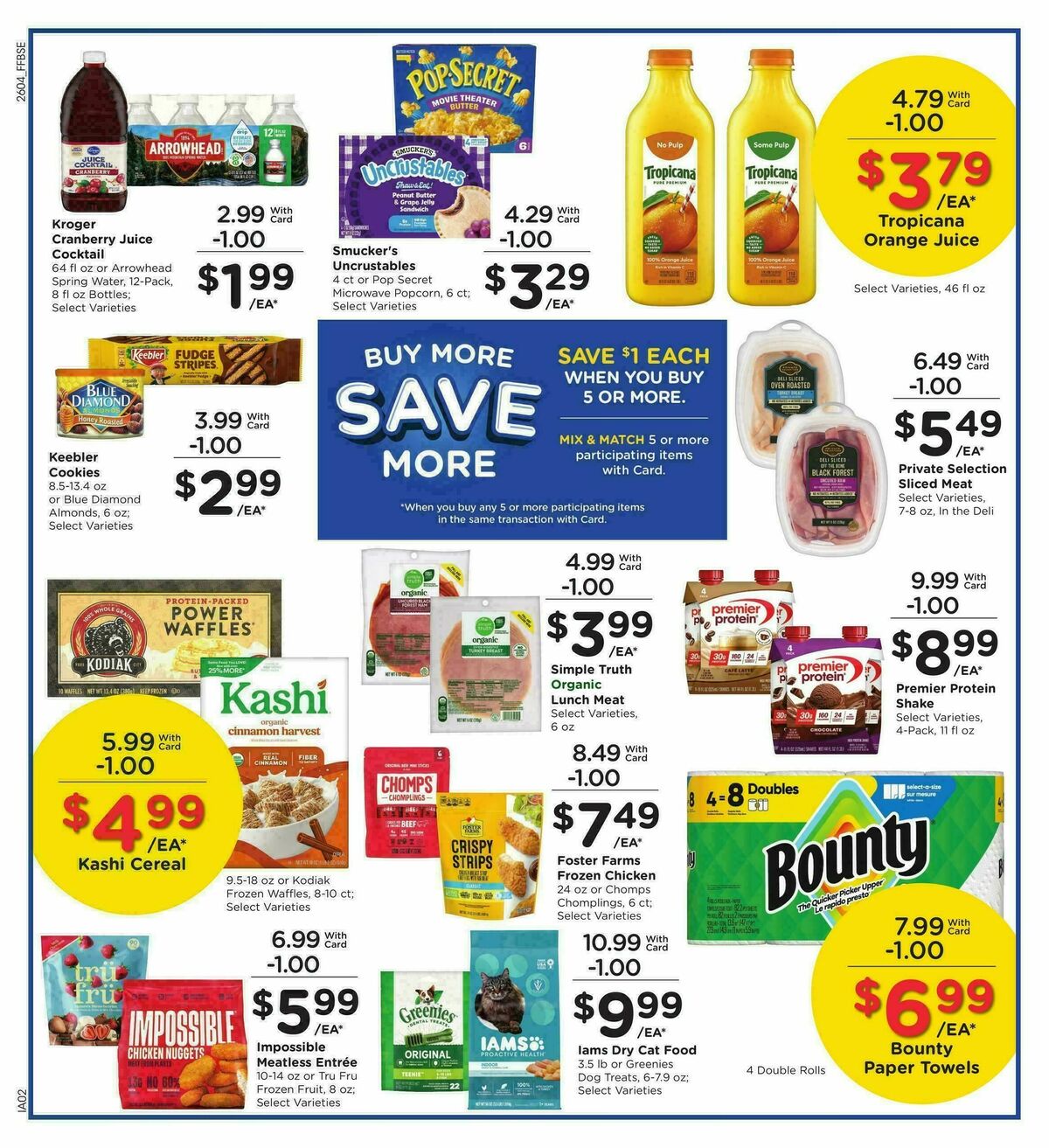 Fry's Food Weekly Ad from February 25