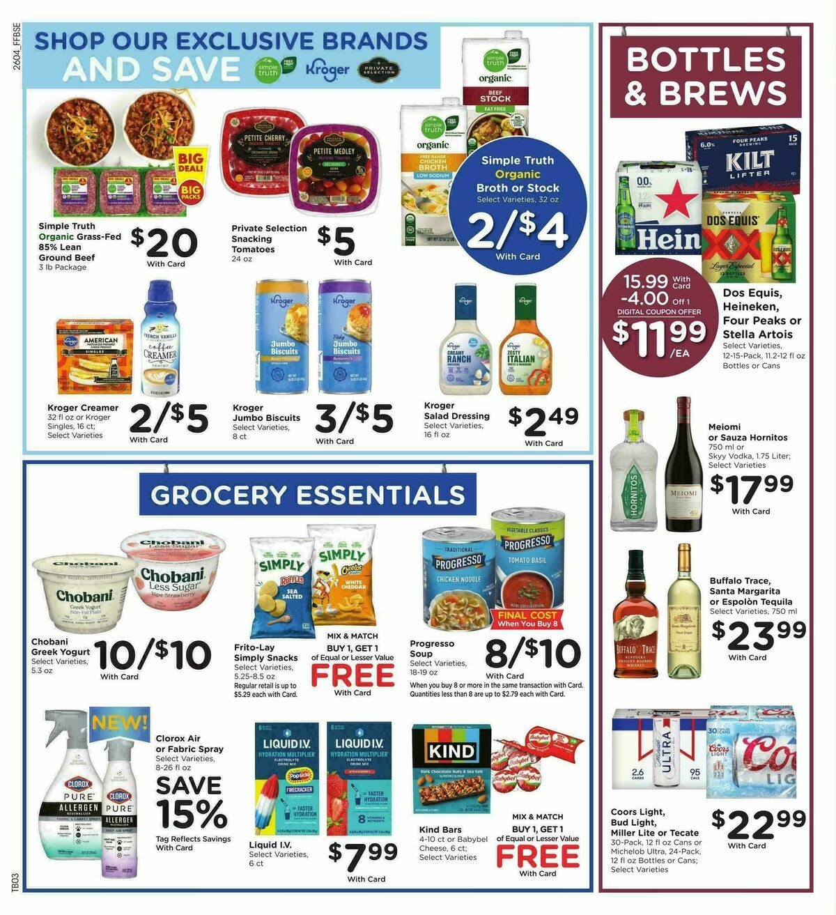 Fry's Food Weekly Ad from February 25