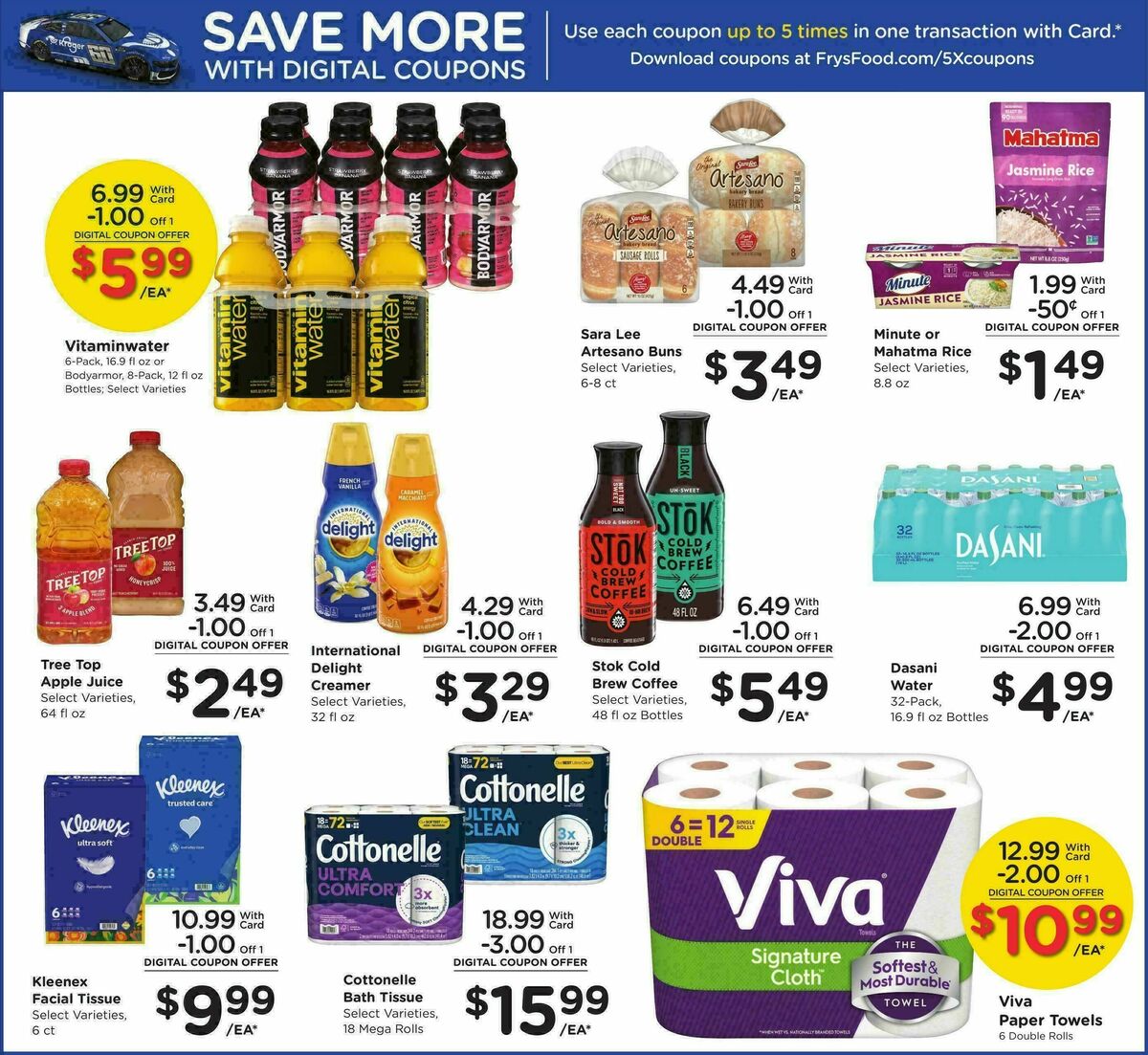 Fry's Food Weekly Ad from March 4
