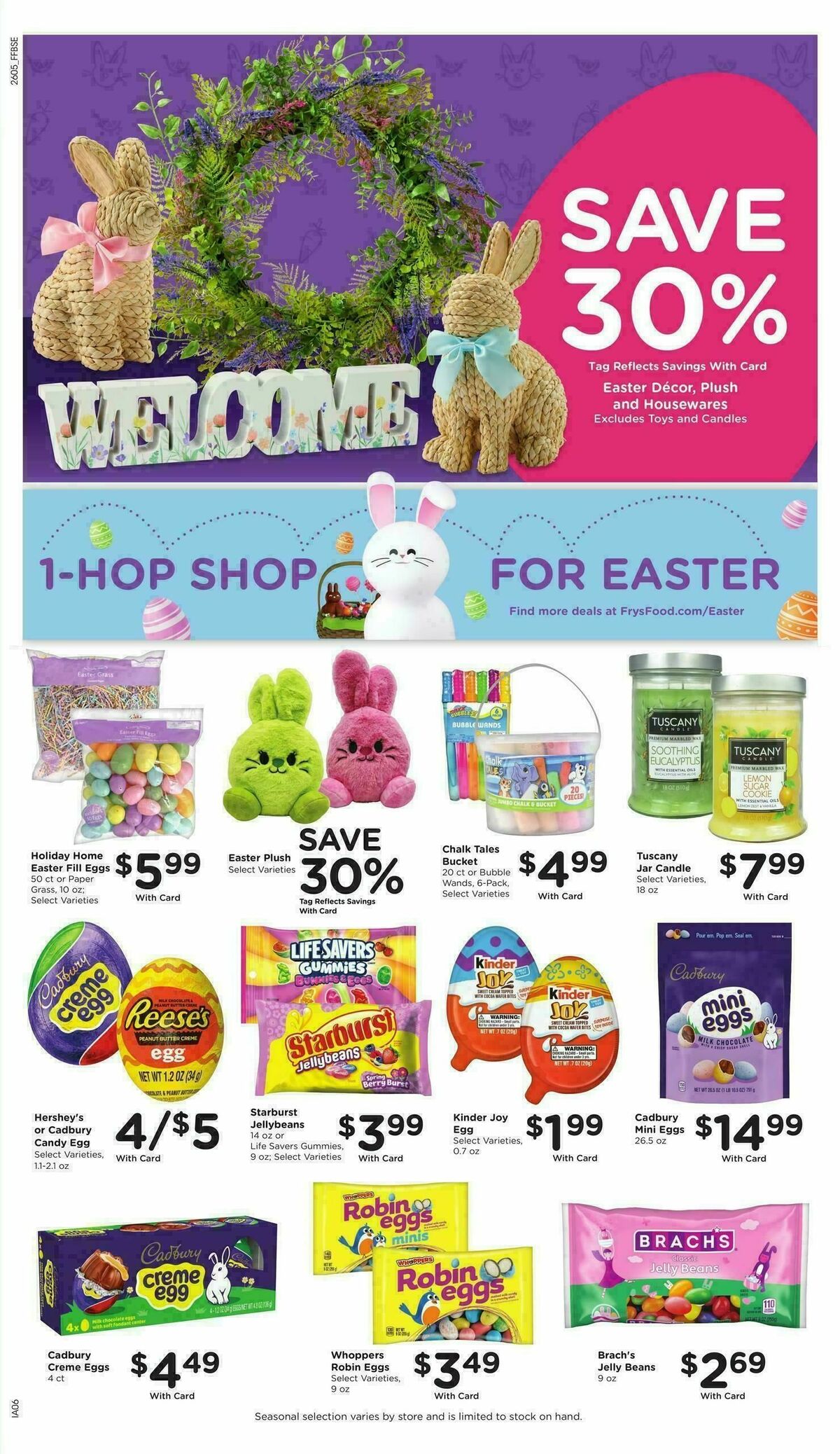Fry's Food Weekly Ad from March 4