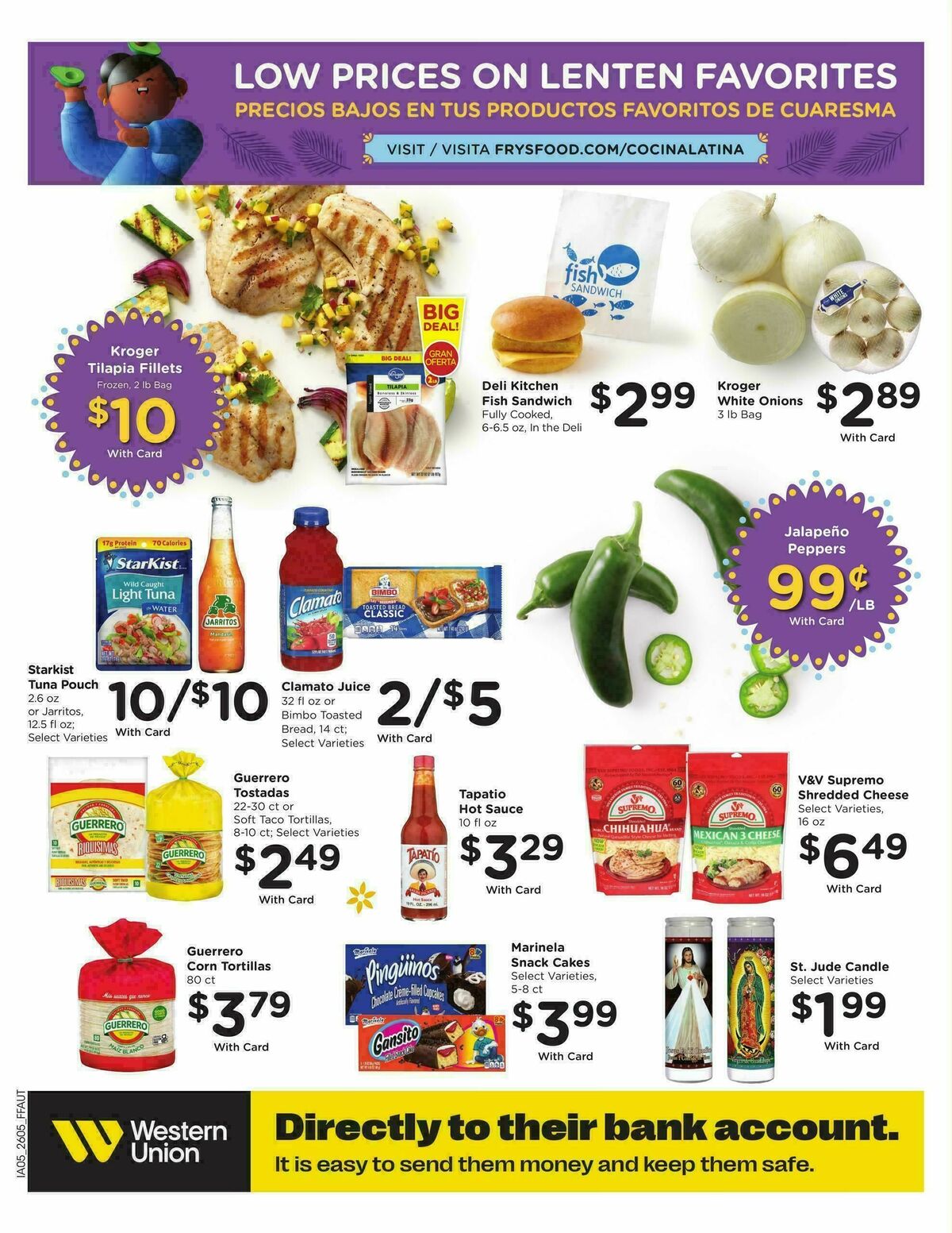 Fry's Food Weekly Ad from March 4