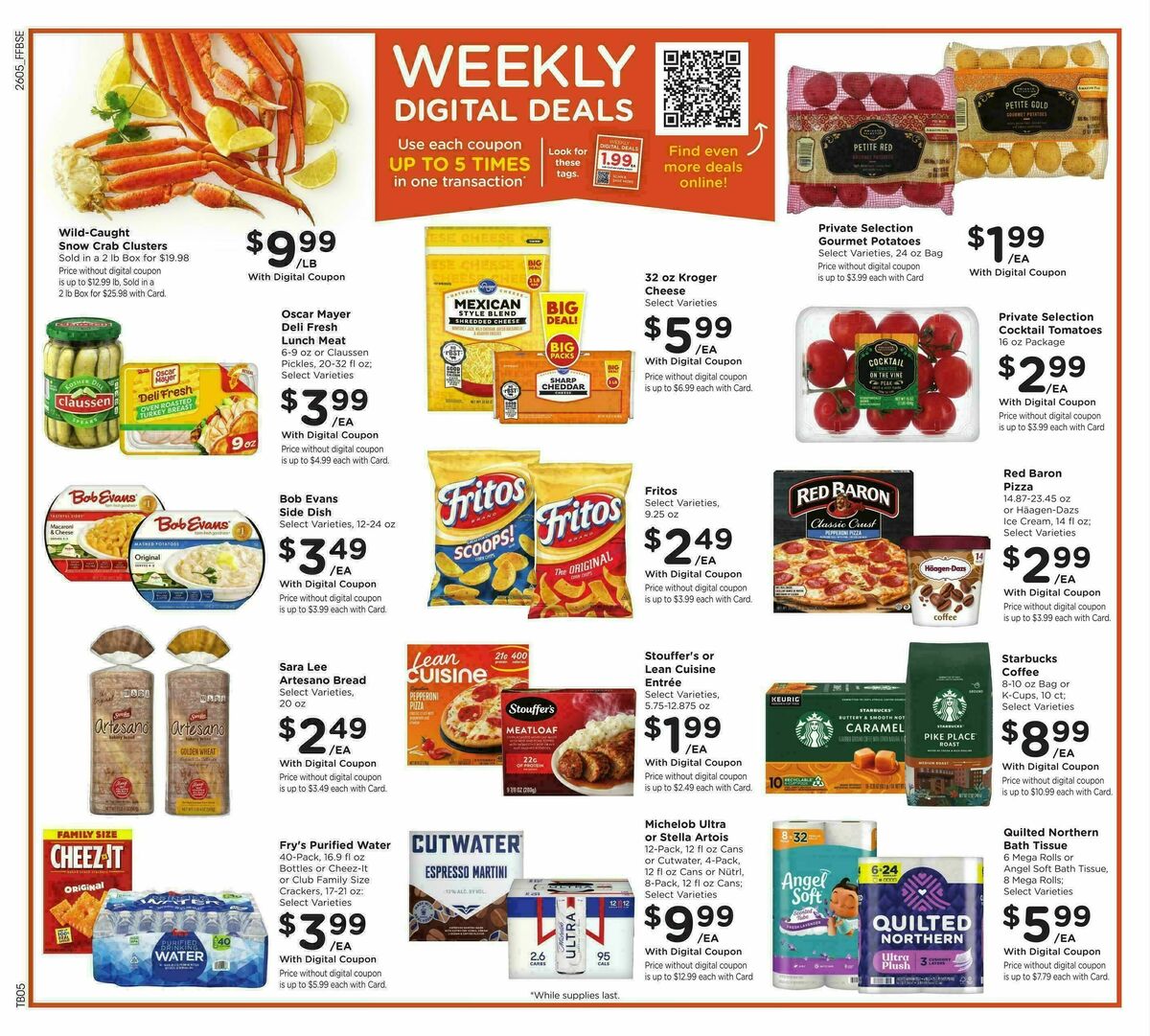 Fry's Food Weekly Ad from March 4