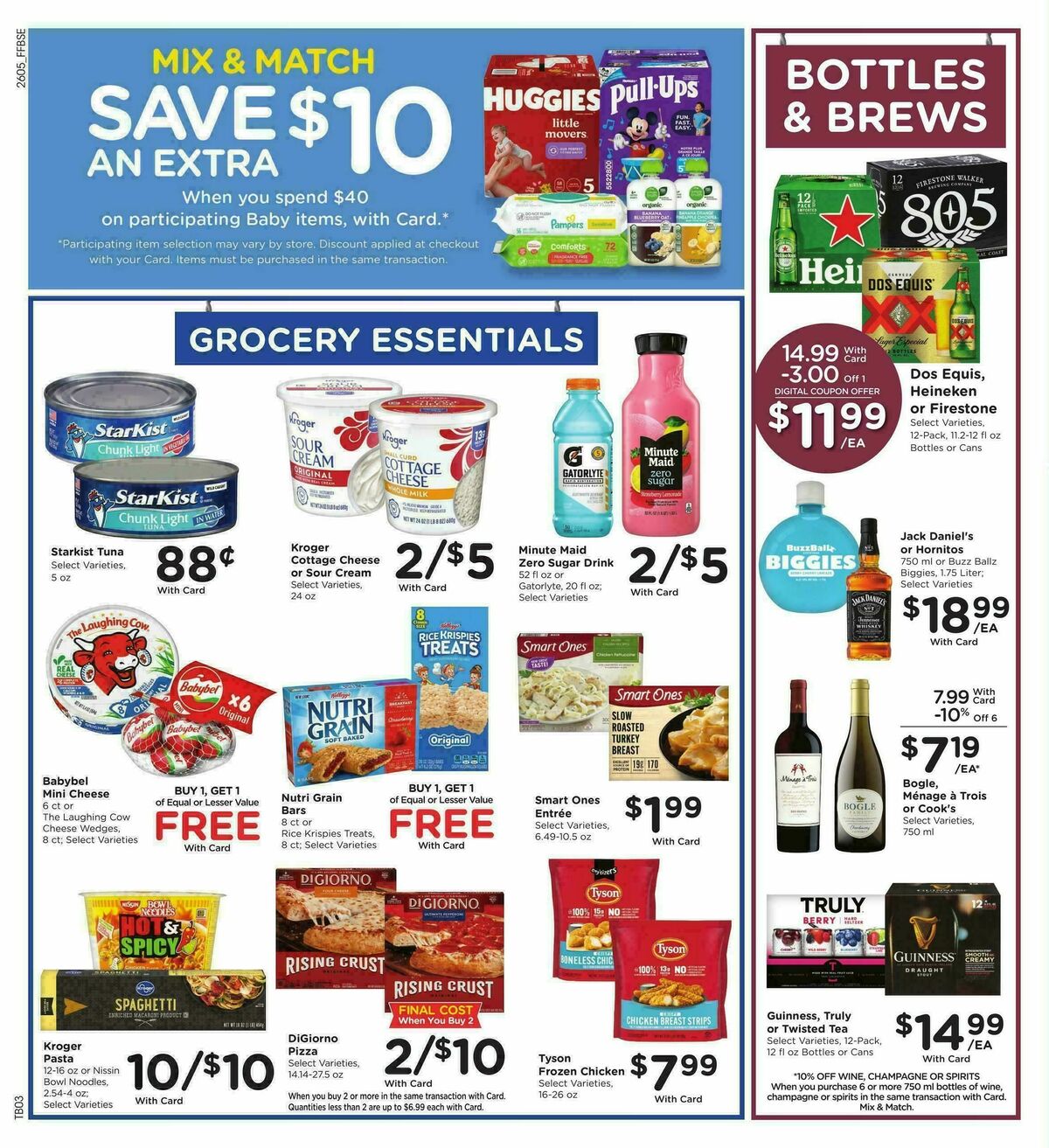 Fry's Food Weekly Ad from March 4