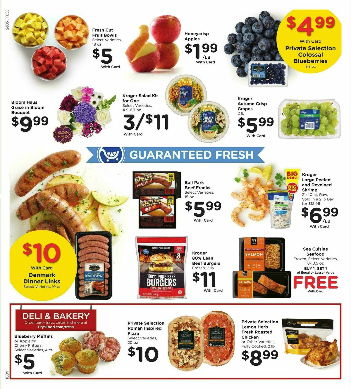 Fry's Food Weekly Ad from March 4