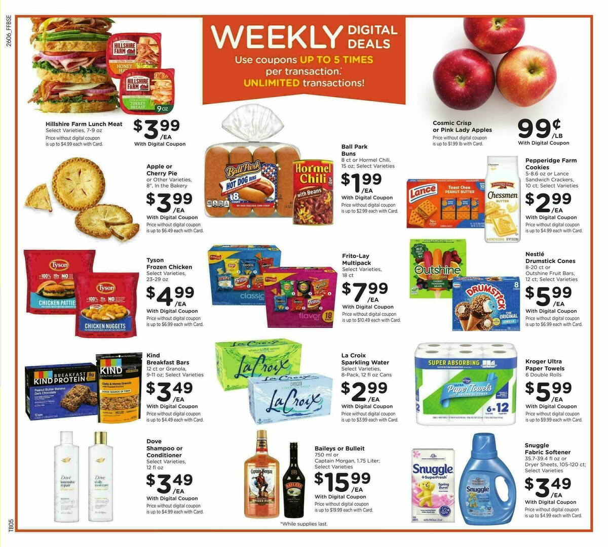 Fry's Food Weekly Ad from March 11