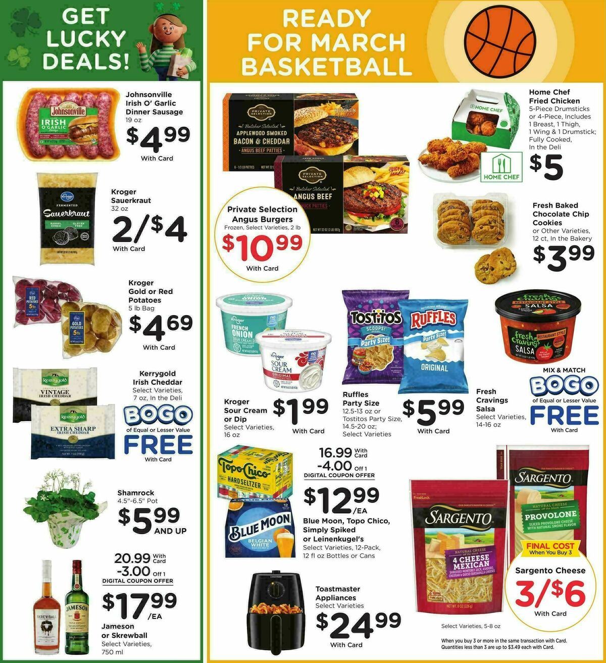 Fry's Food Weekly Ad from March 11