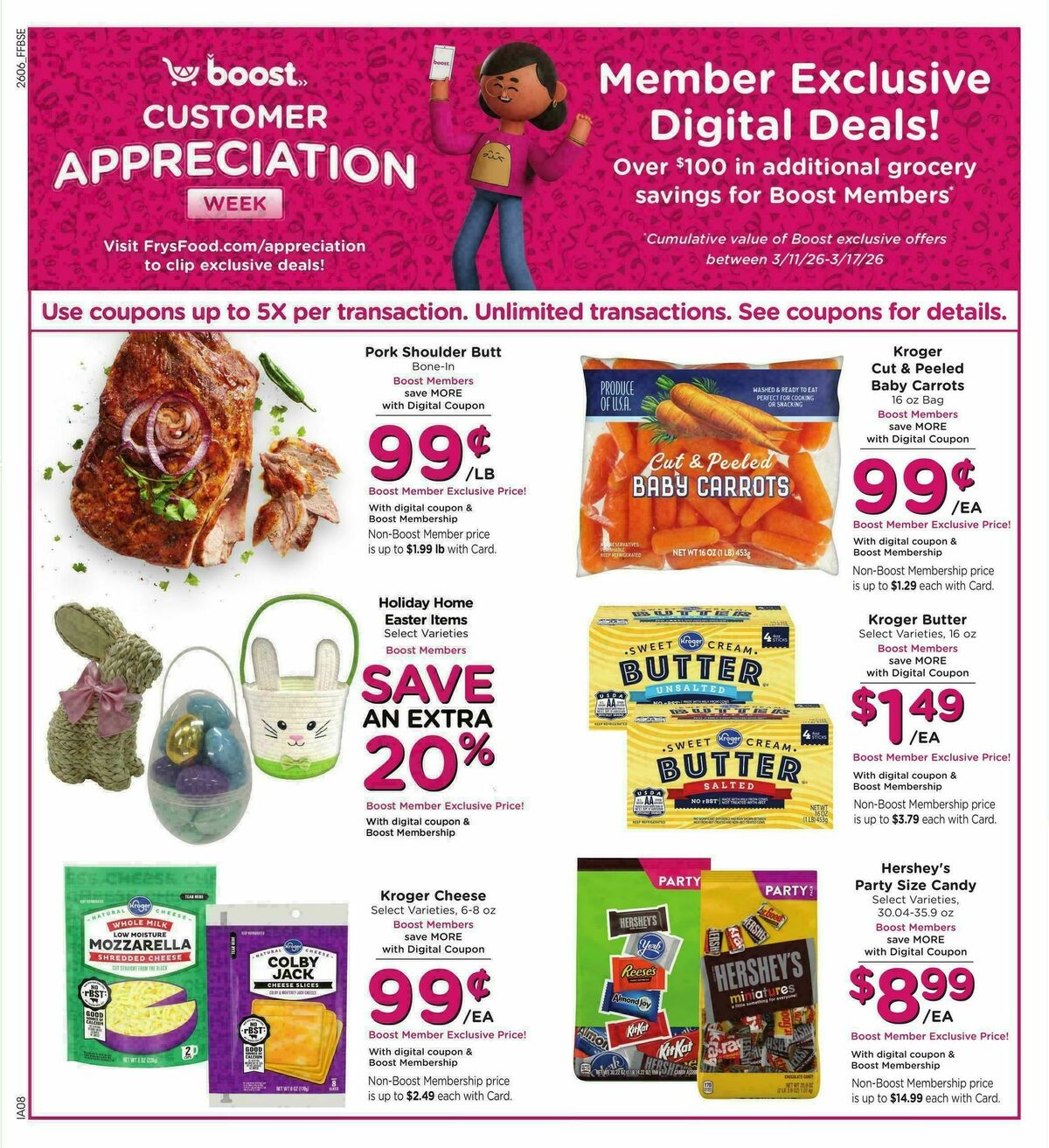 Fry's Food Weekly Ad from March 11