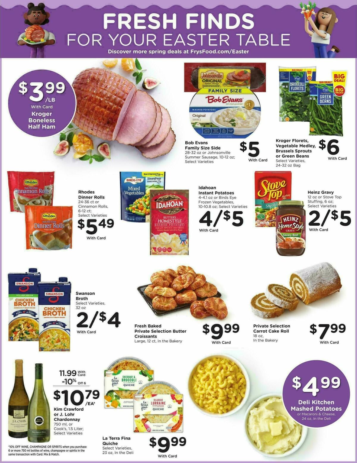 Fry's Food Weekly Ad from March 18