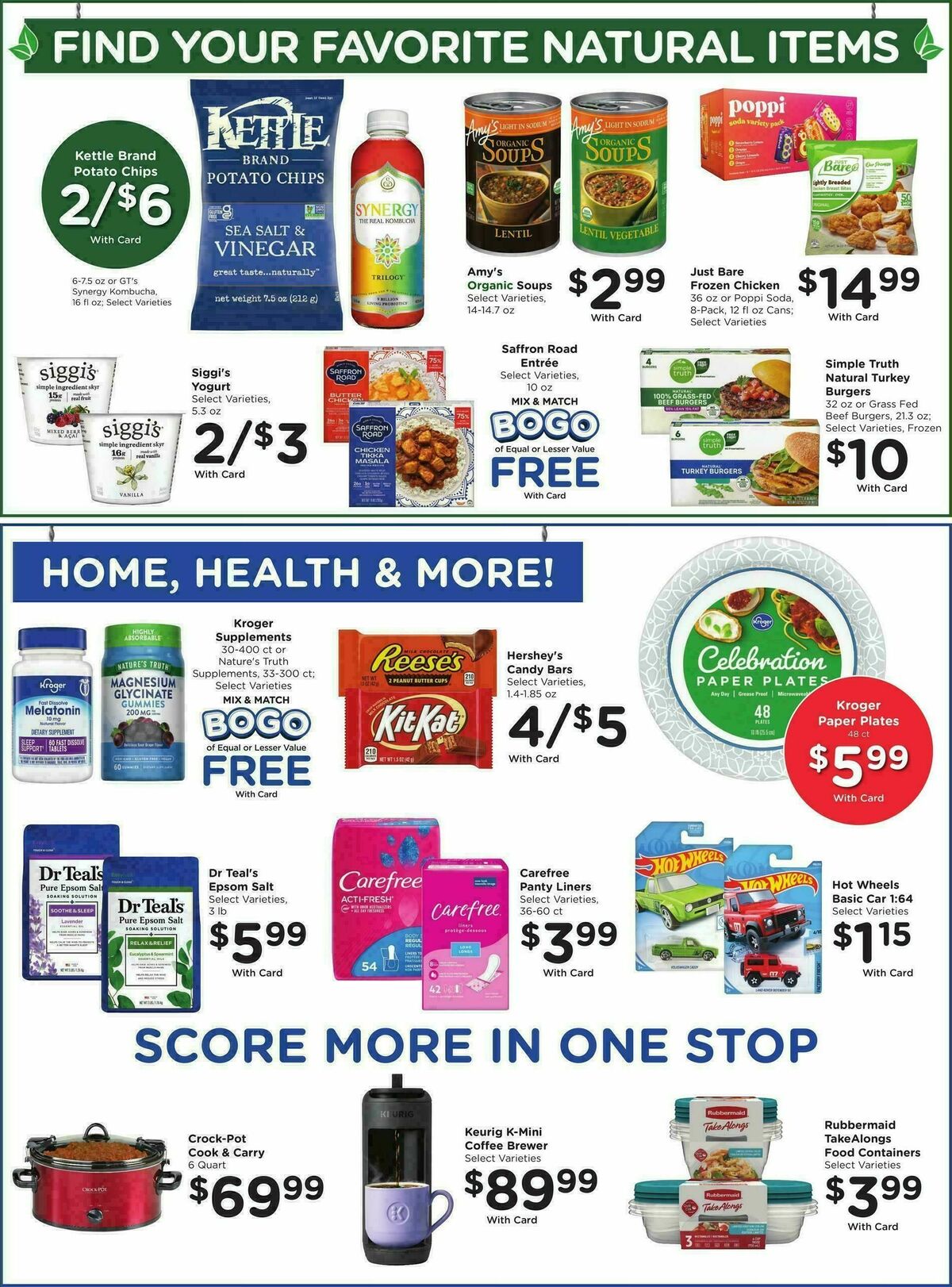 Fry's Food Weekly Ad from March 18