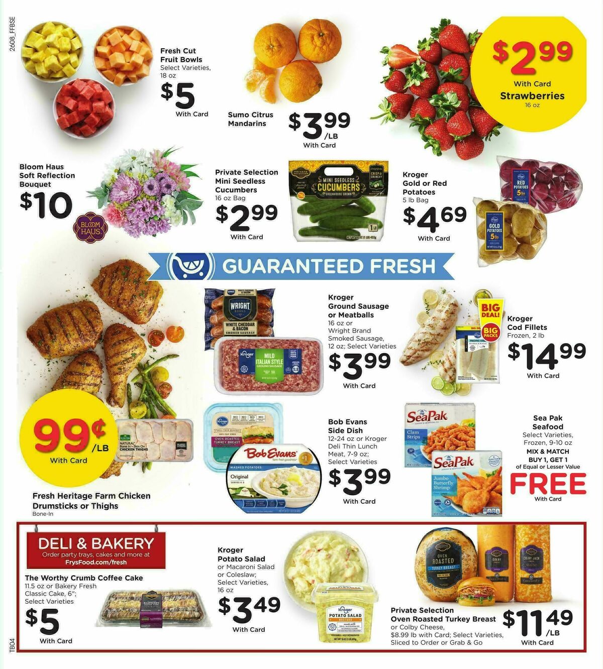 Fry's Food Weekly Ad from March 25