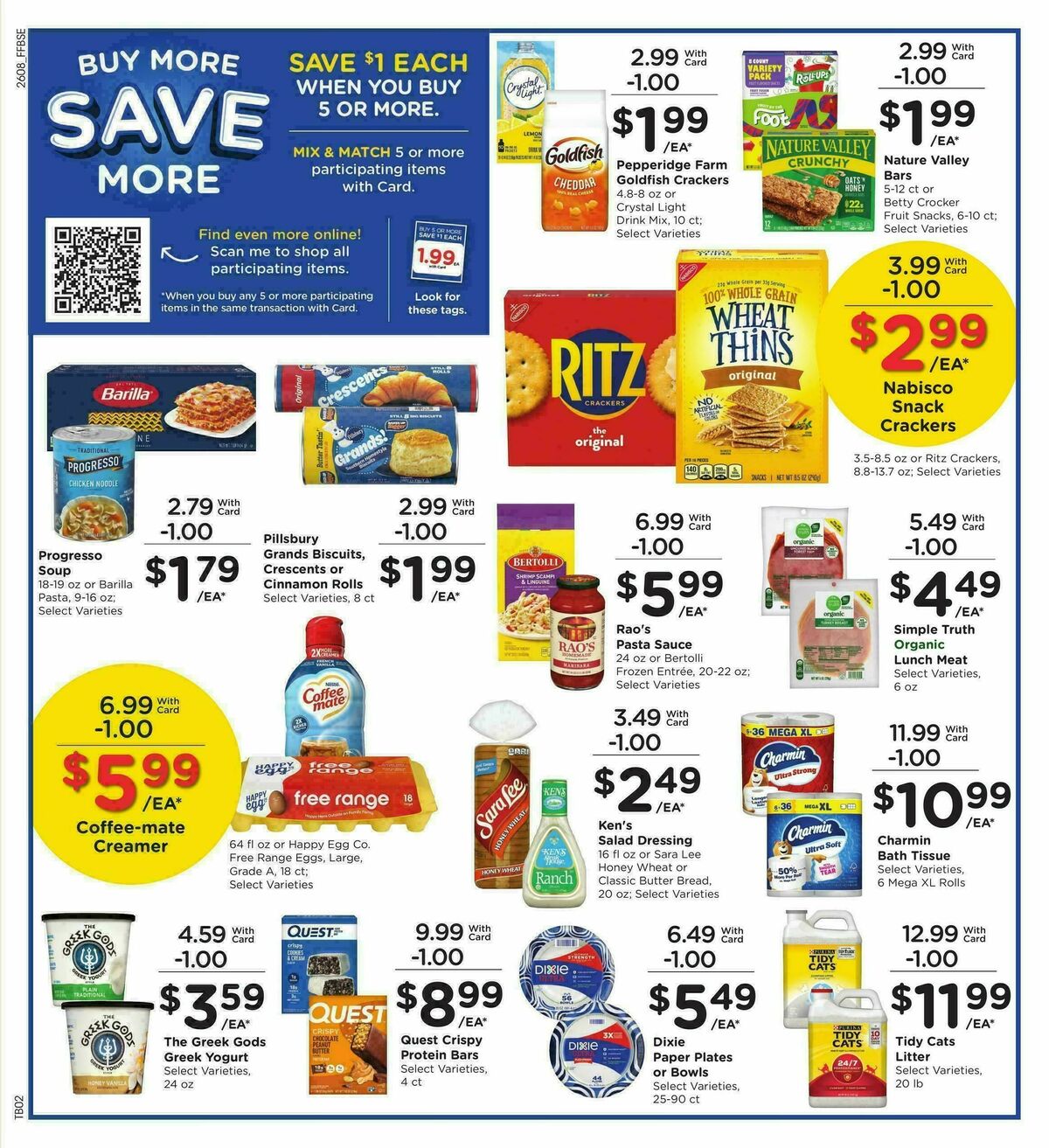 Fry's Food Weekly Ad from March 25