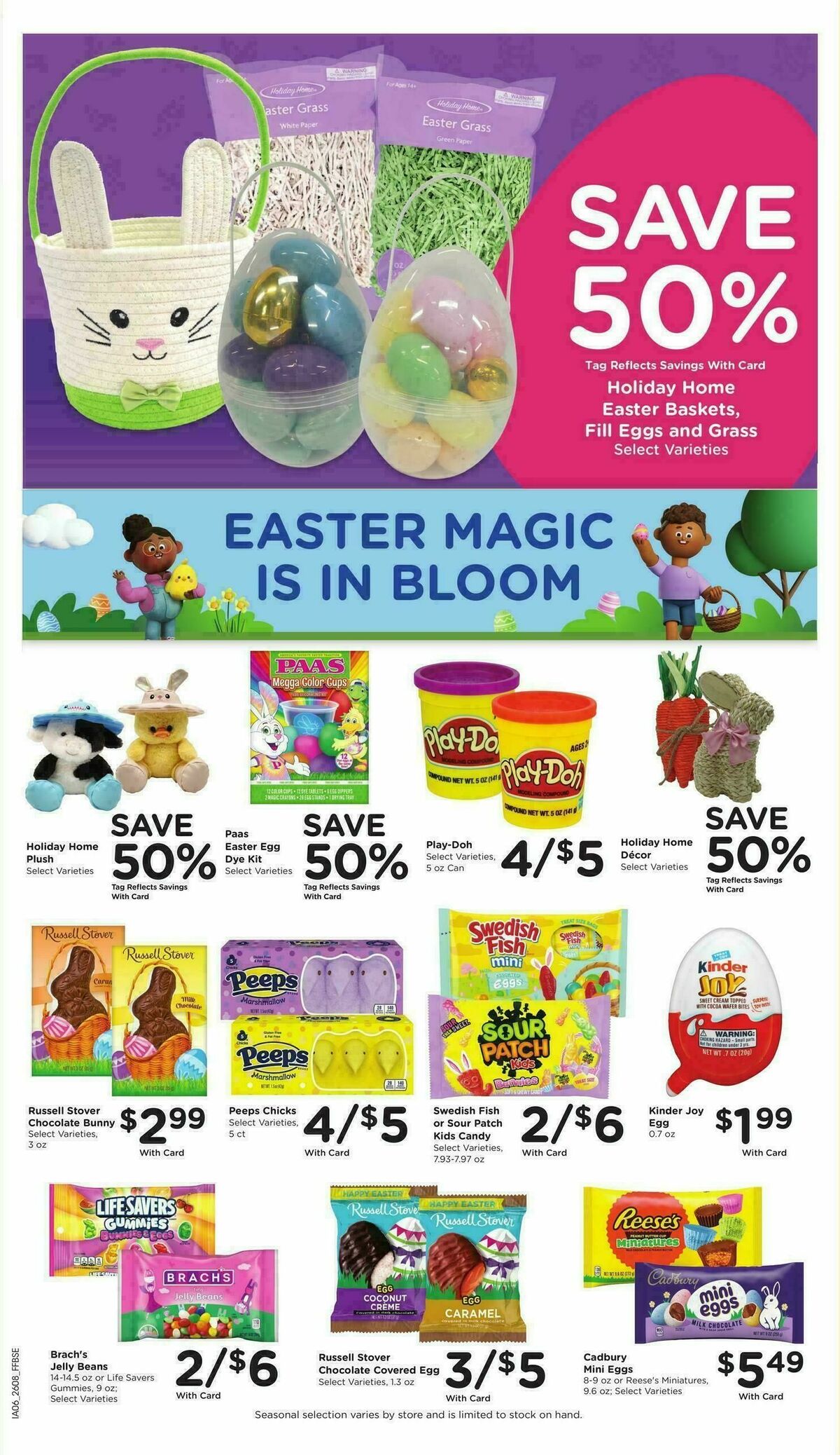 Fry's Food Weekly Ad from March 25