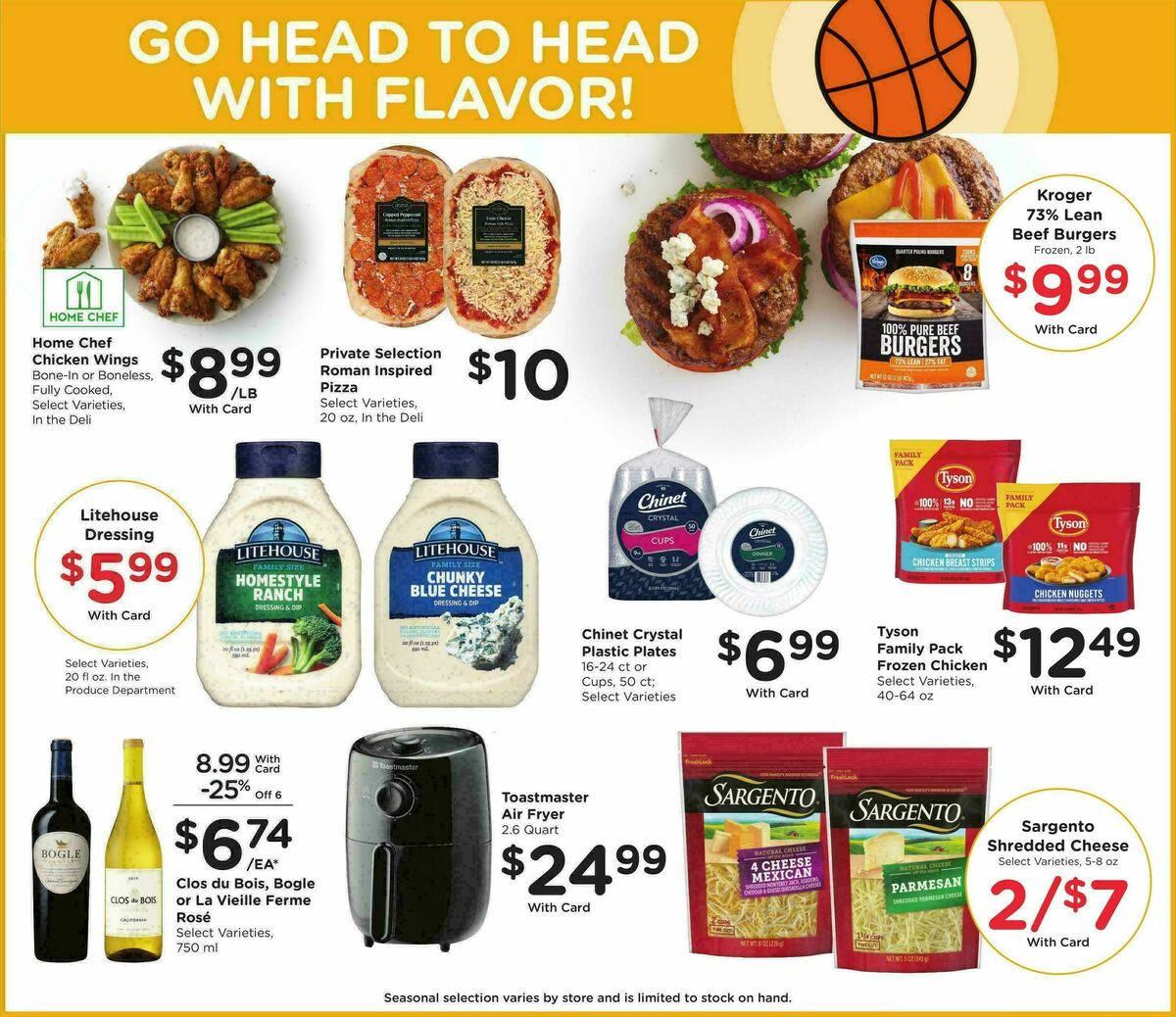 Fry's Food Weekly Ad from March 25