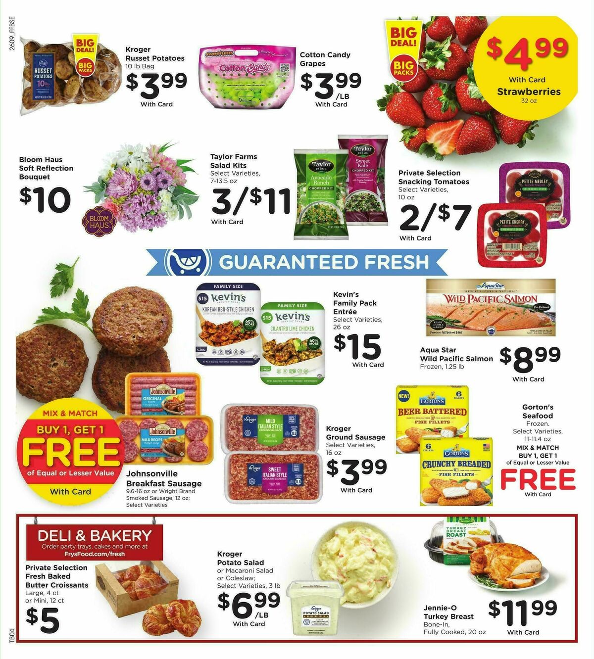 Fry's Food Weekly Ad from April 1