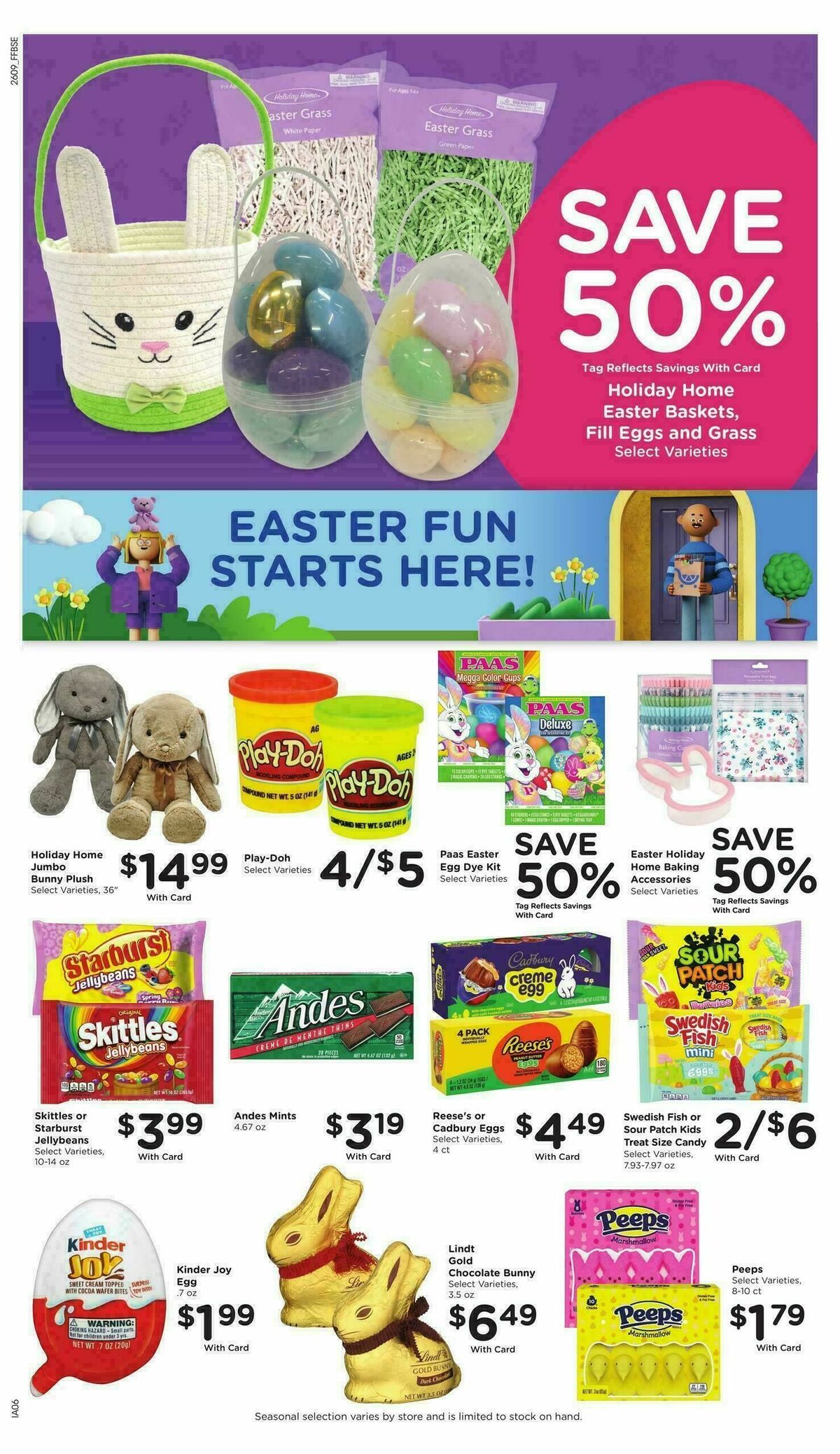 Fry's Food Weekly Ad from April 1
