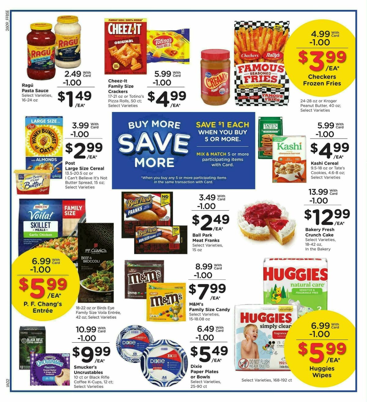 Fry's Food Weekly Ad from April 1