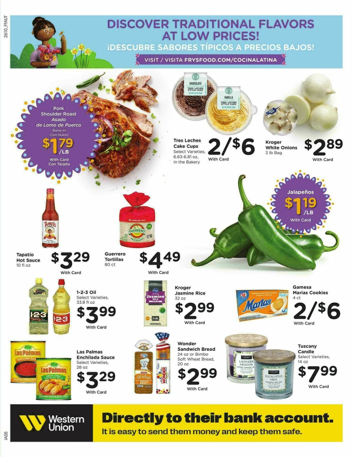 Fry's Food Weekly Ad from April 8