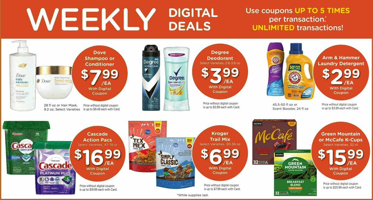 Fry's Food Weekly Ad from April 8