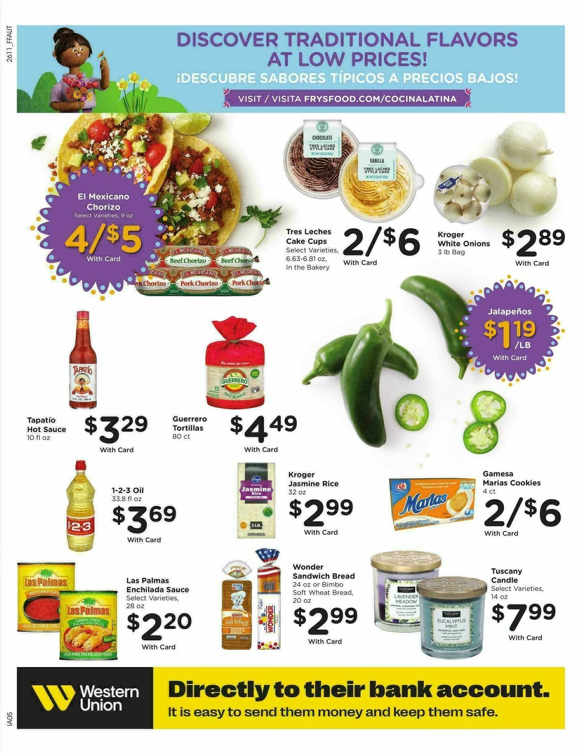 Fry's Food Weekly Ad from April 15