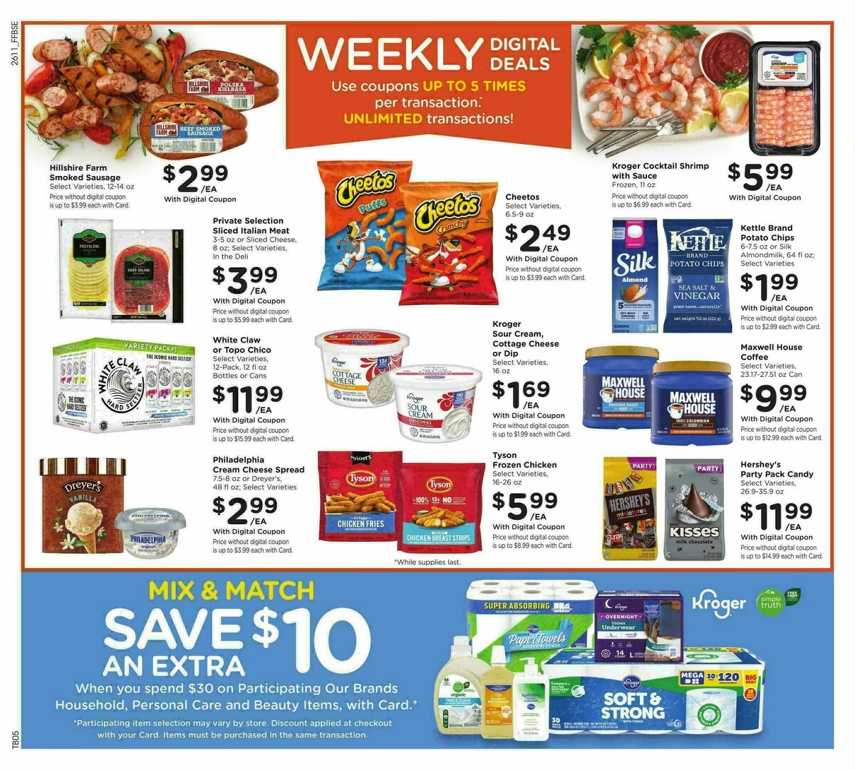Fry's Food Weekly Ad from April 15