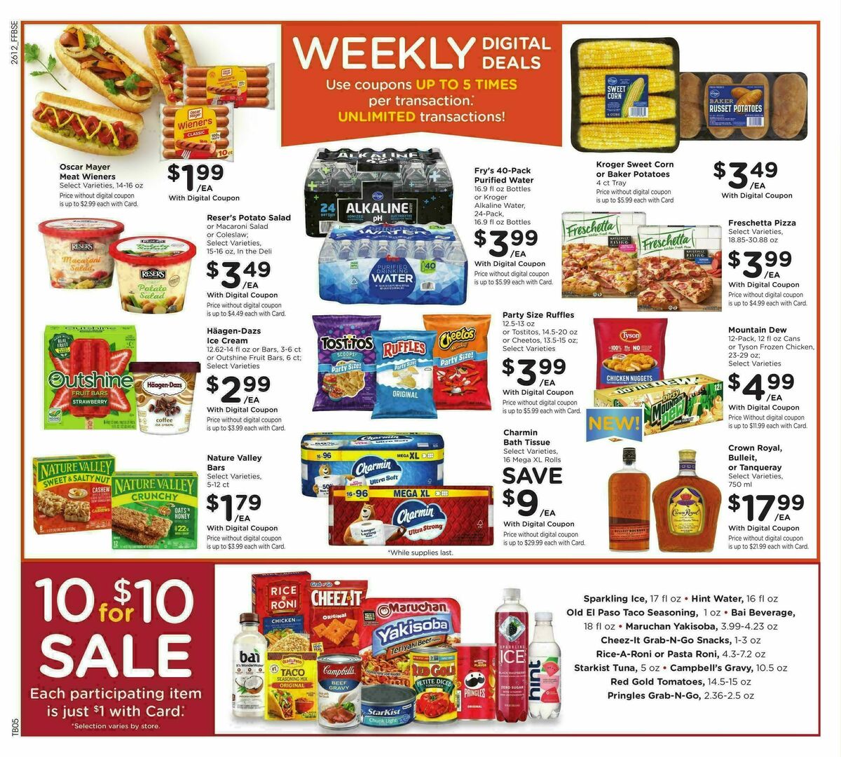 Fry's Food Weekly Ad from April 22