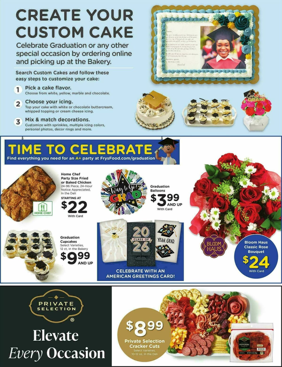 Fry's Food Weekly Ad from April 29