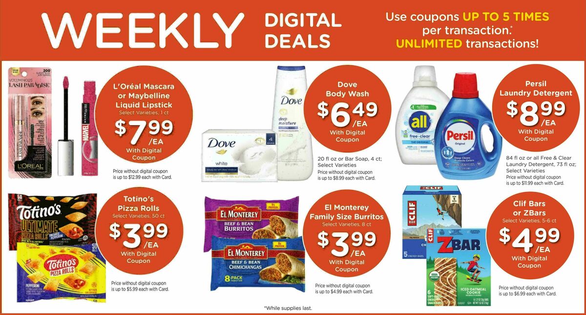 Fry's Food Weekly Ad from April 29