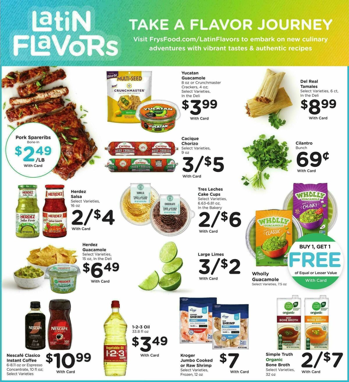 Fry's Food Weekly Ad from April 29