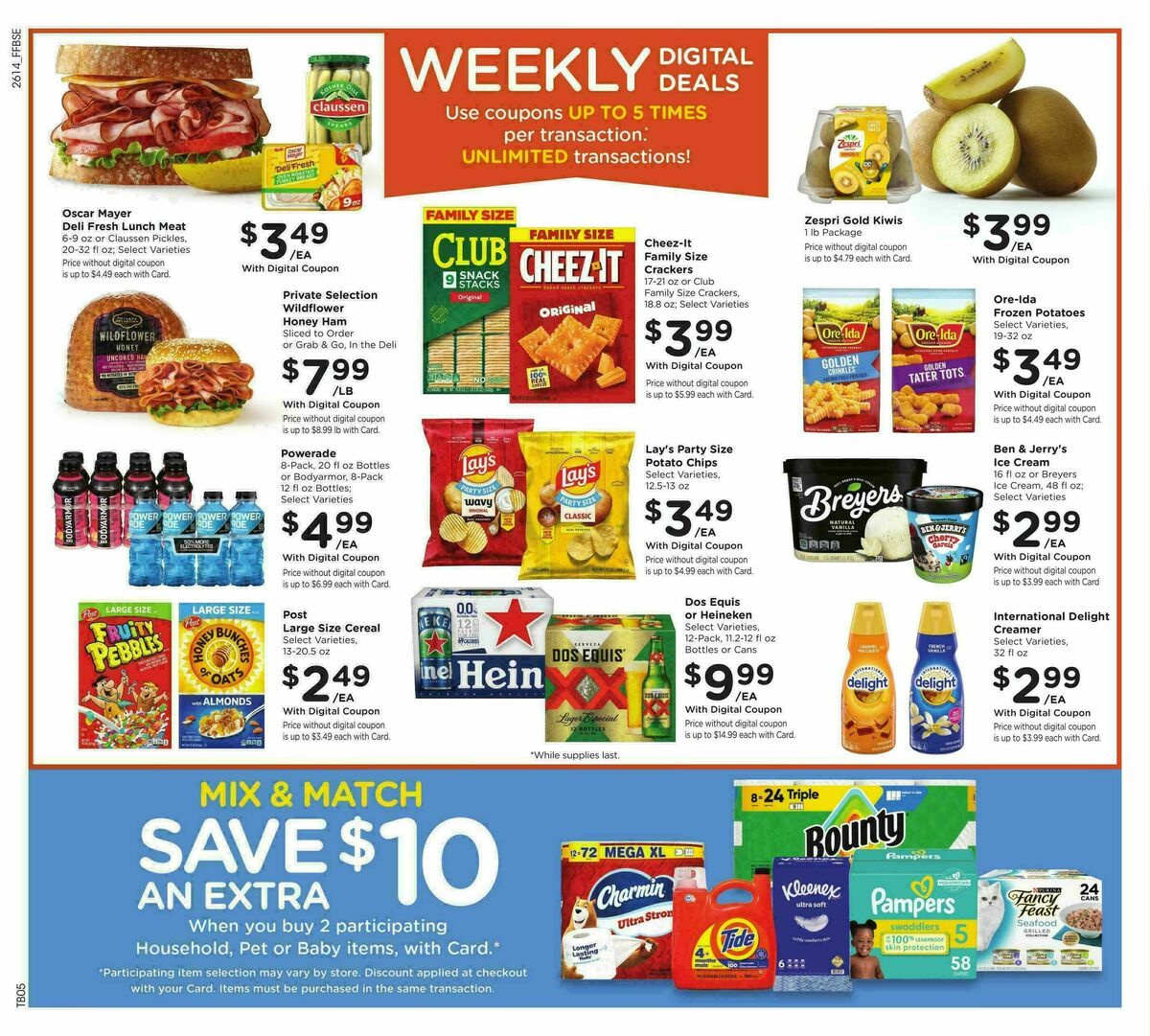 Fry's Food Weekly Ad from May 6
