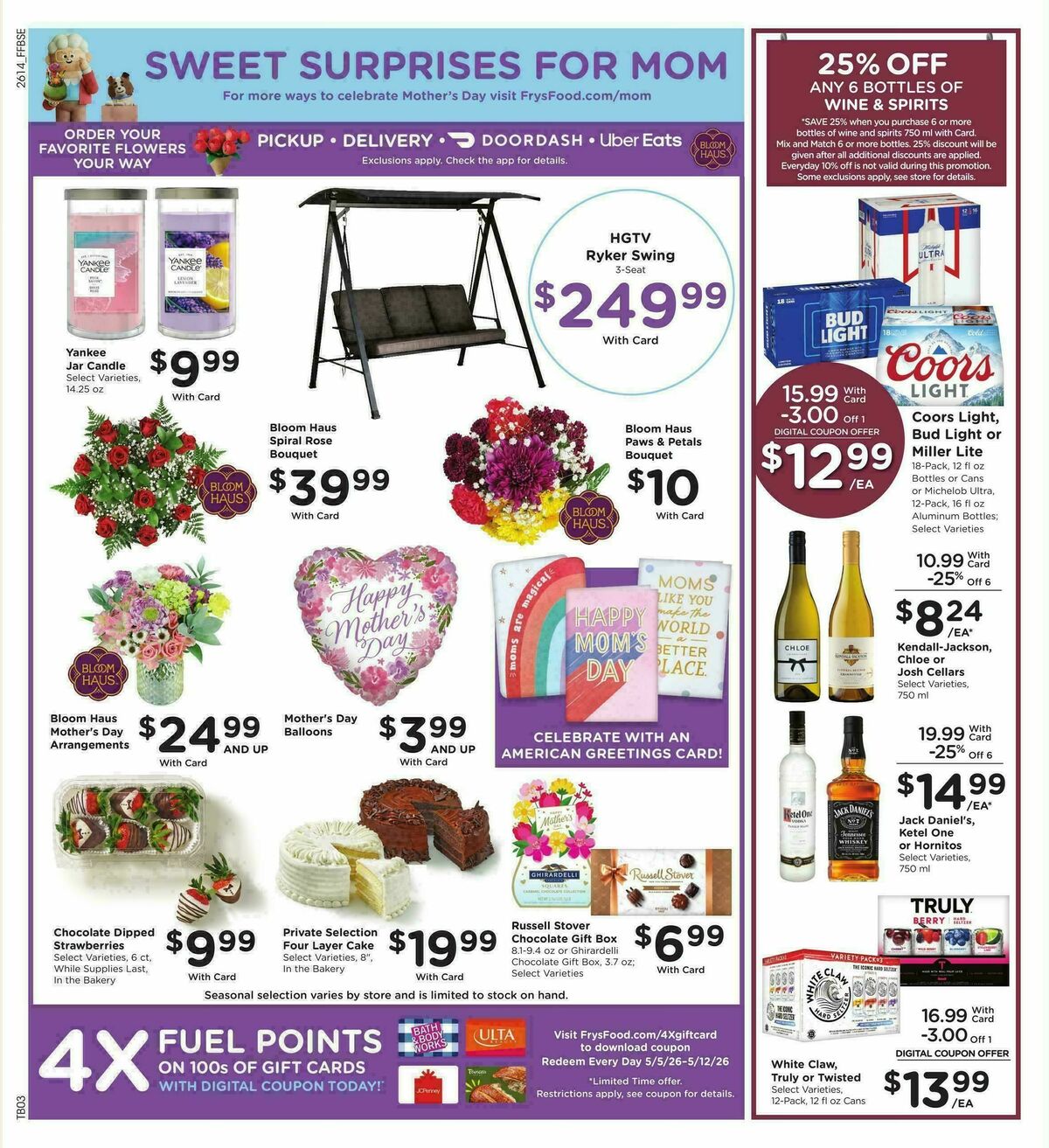 Fry's Food Weekly Ad from May 6