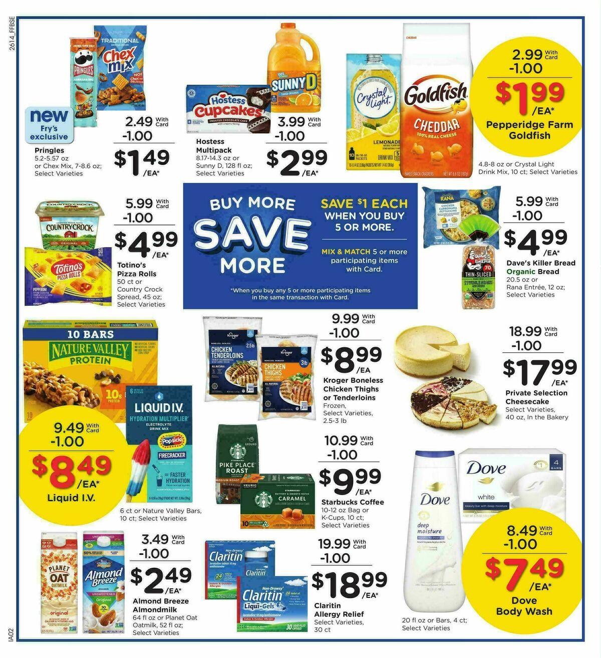 Fry's Food Weekly Ad from May 6