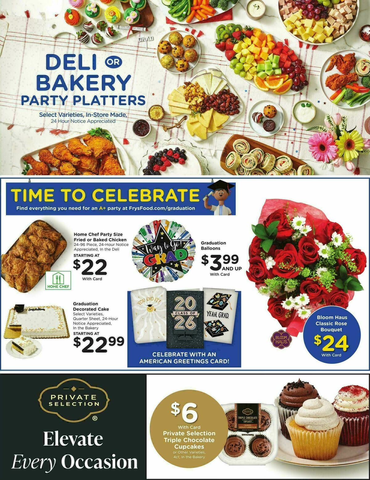 Fry's Food Weekly Ad from May 6
