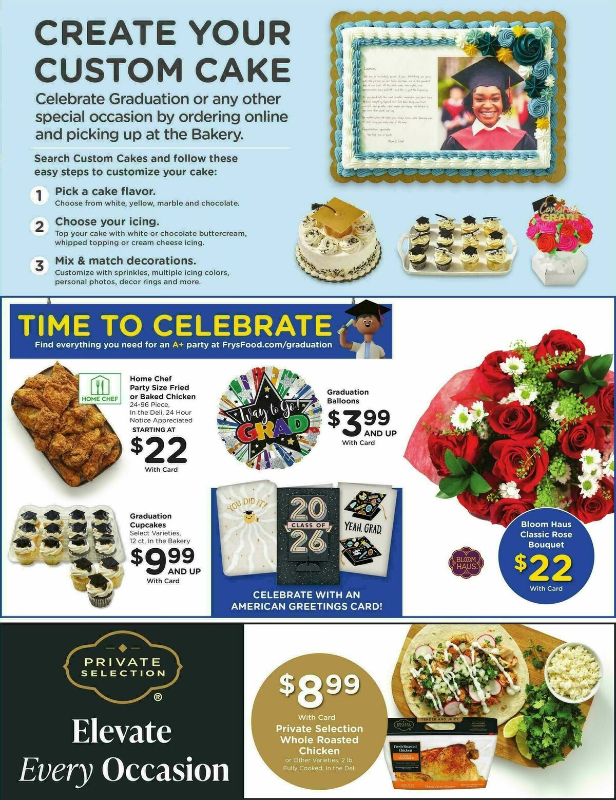 Fry's Food Weekly Ad from May 13