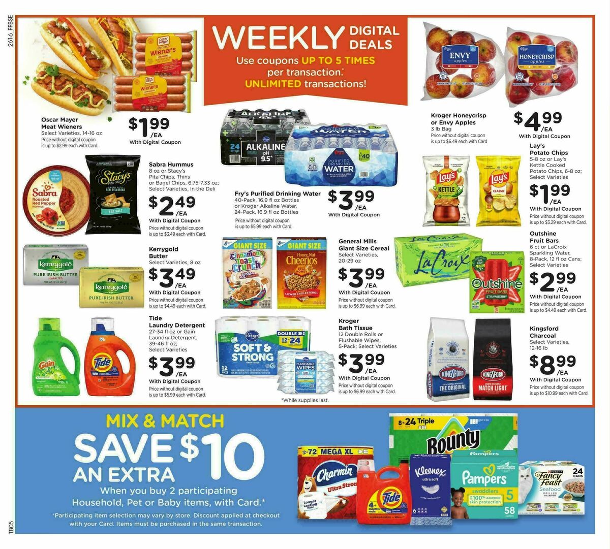 Fry's Food Weekly Ad from May 20
