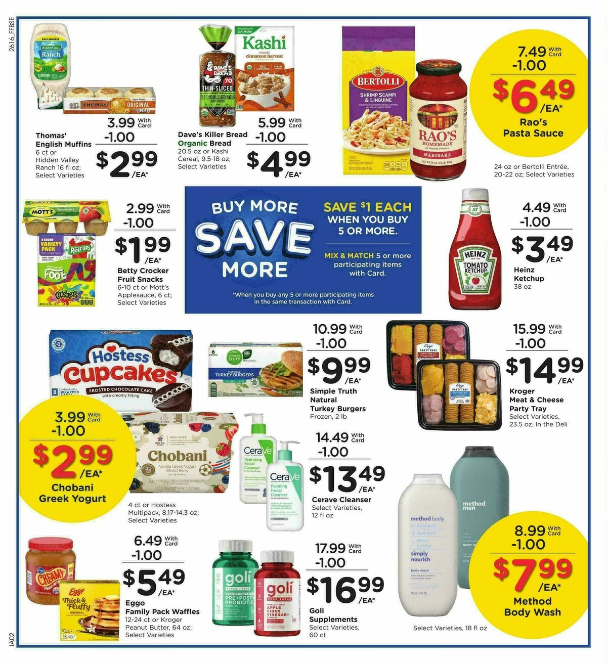 Fry's Food Weekly Ad from May 20