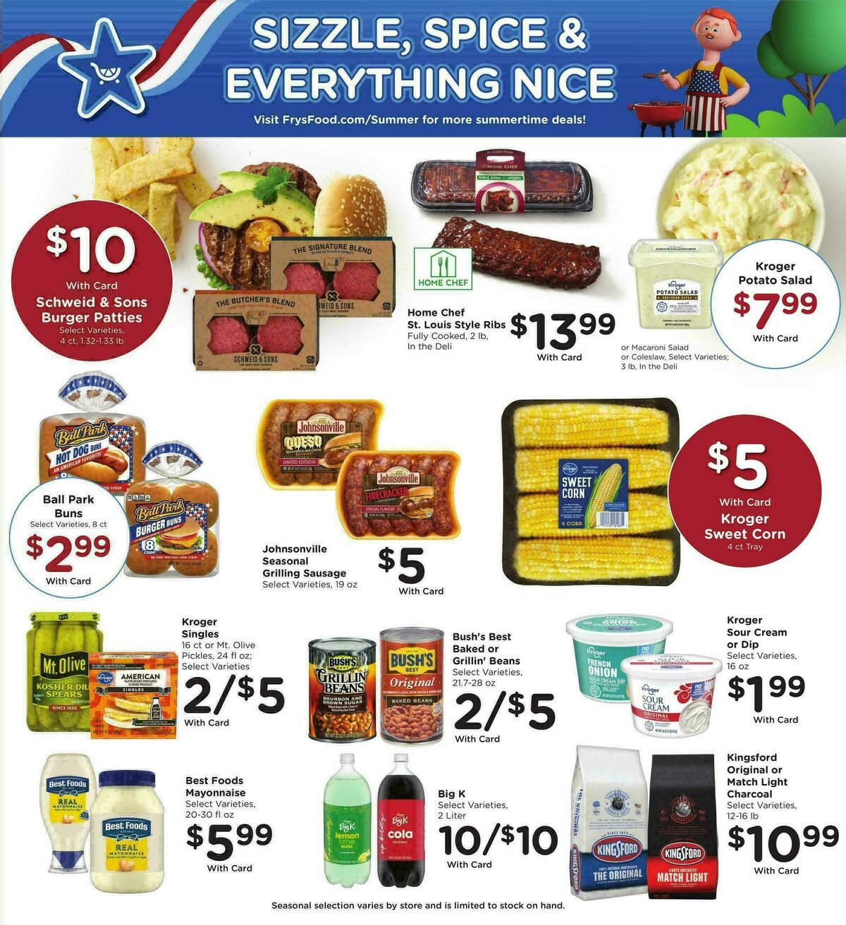 Fry's Food Weekly Ad from May 27