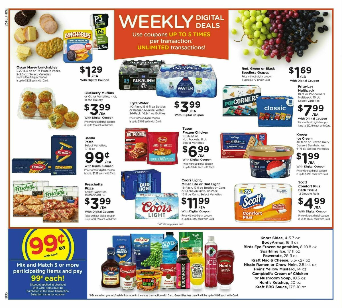 Fry's Food Weekly Ad from June 3