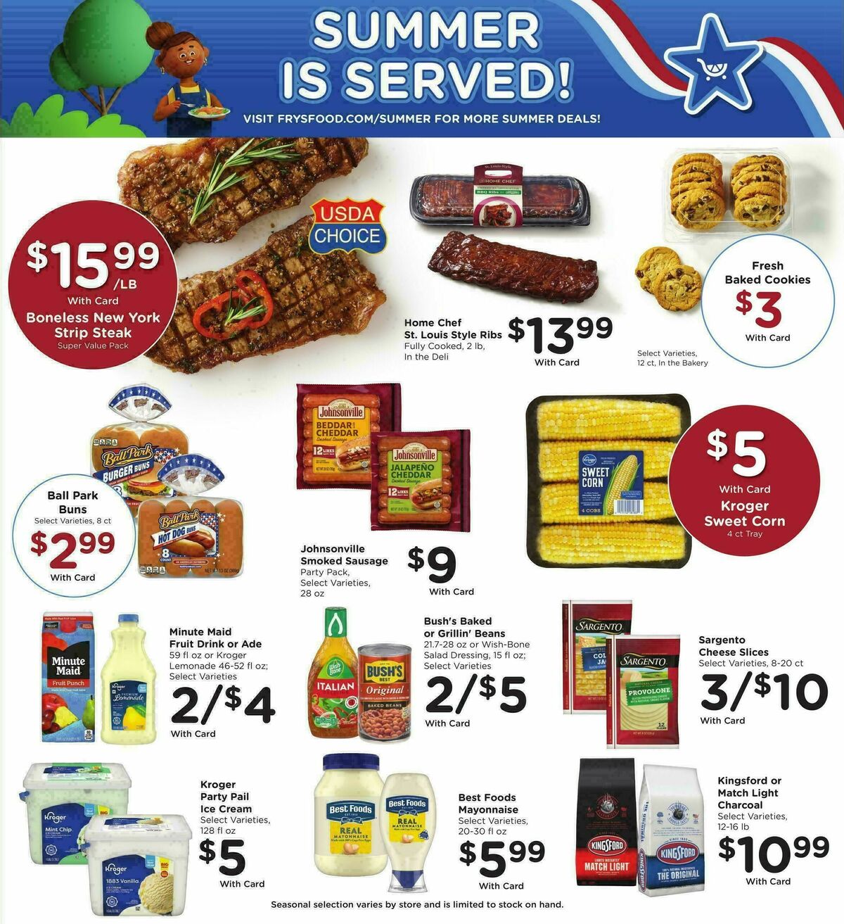 Fry's Food Weekly Ad from June 3