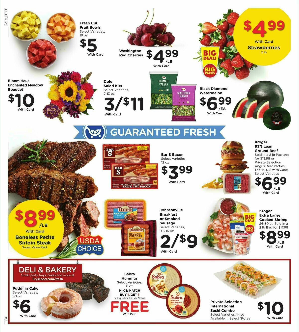 Fry's Food Weekly Ad from June 10