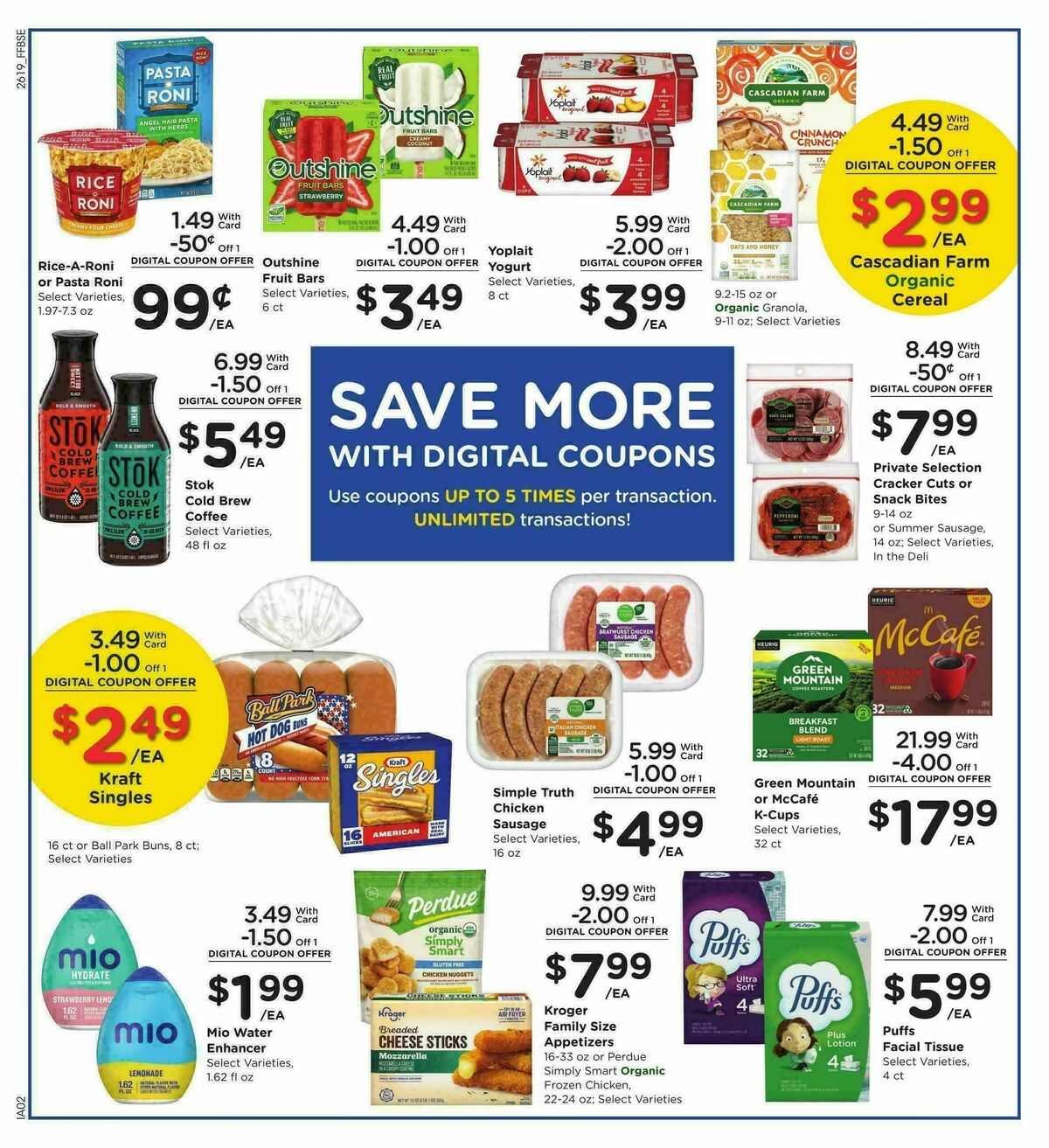 Fry's Food Weekly Ad from June 10