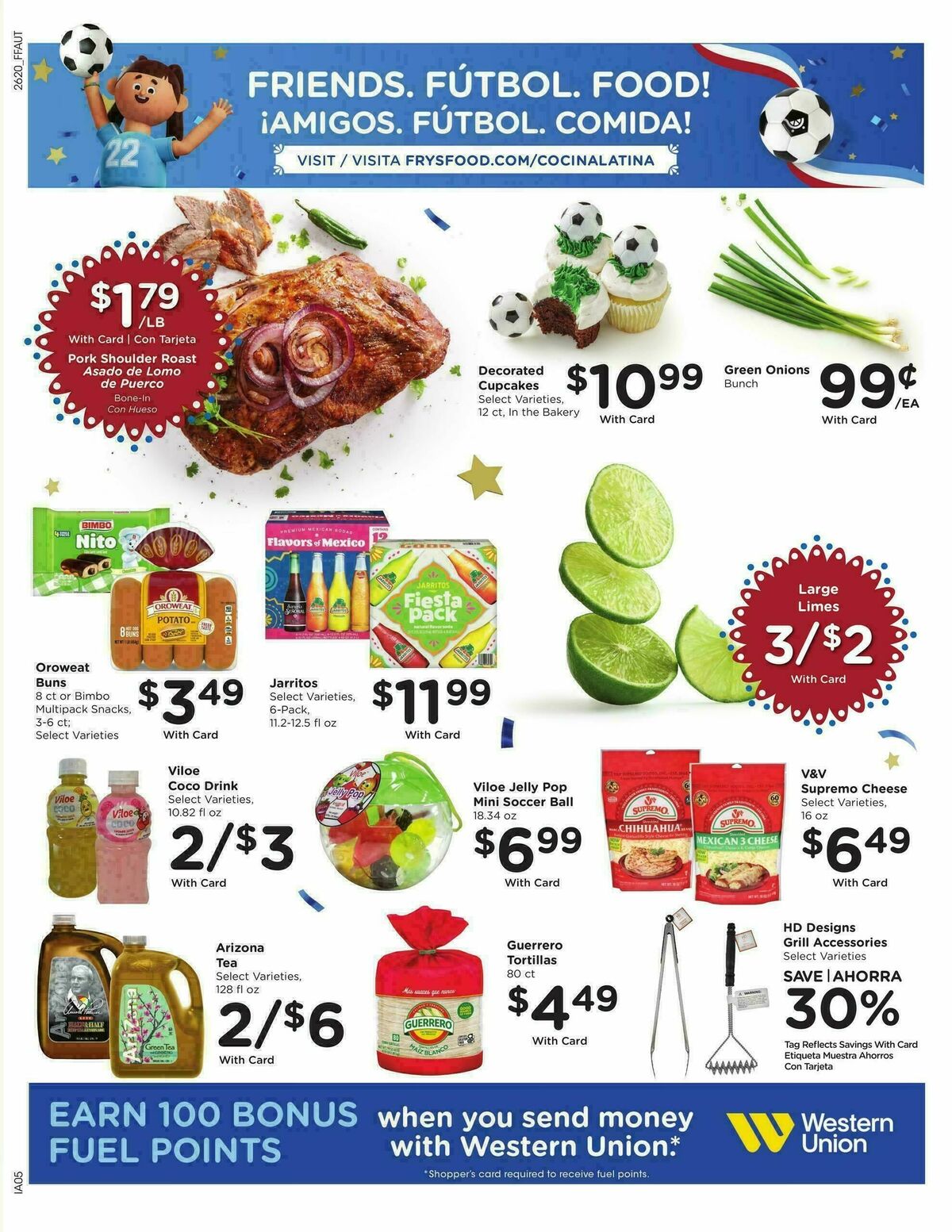 Fry's Food Weekly Ad from June 17