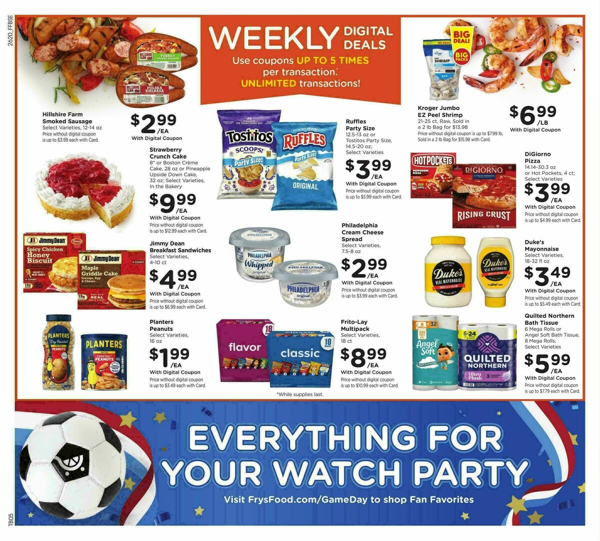 Fry's Food Weekly Ad from June 17