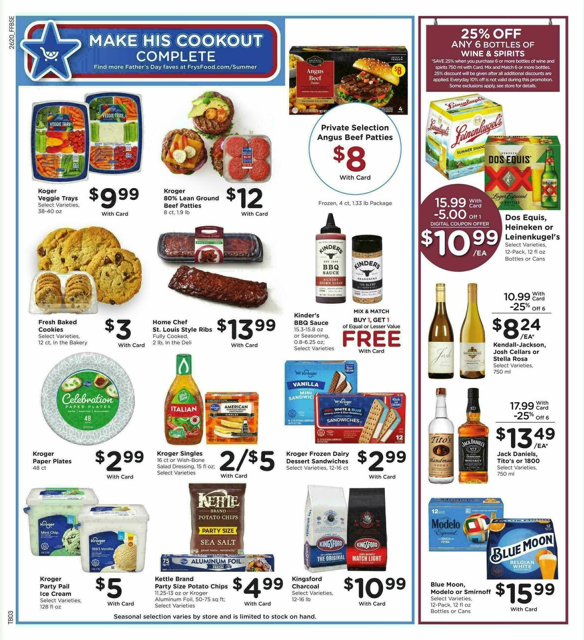 Fry's Food Weekly Ad from June 17