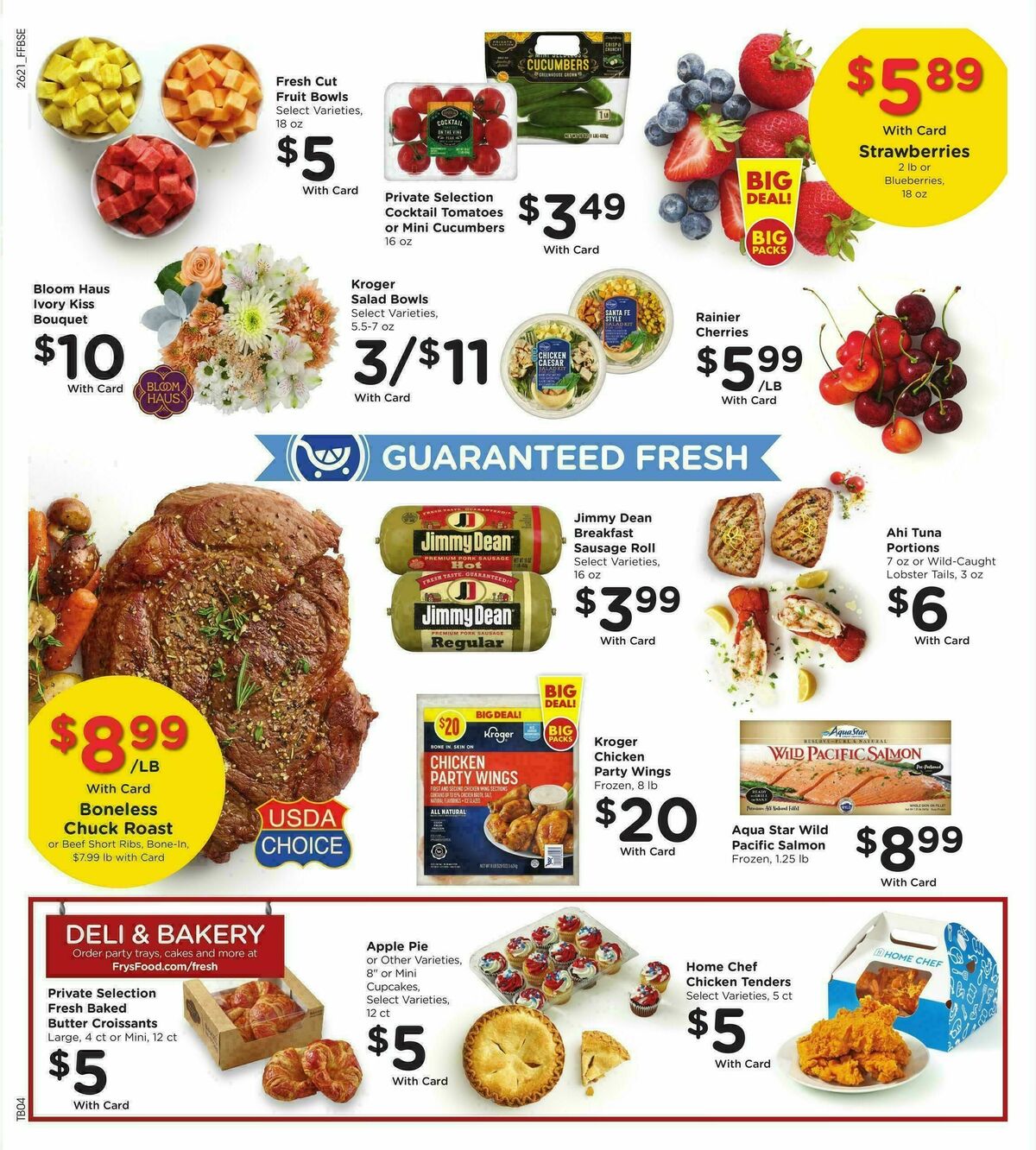 Fry's Food Weekly Ad from June 24