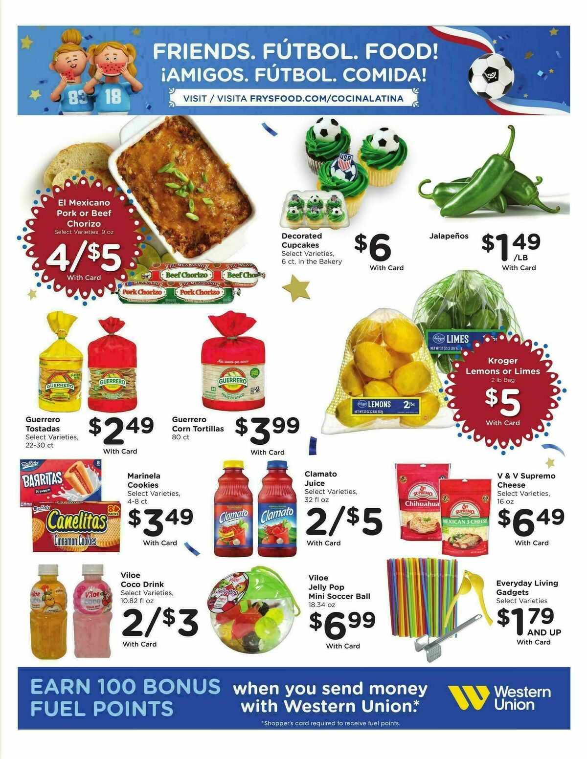 Fry's Food Weekly Ad from June 24