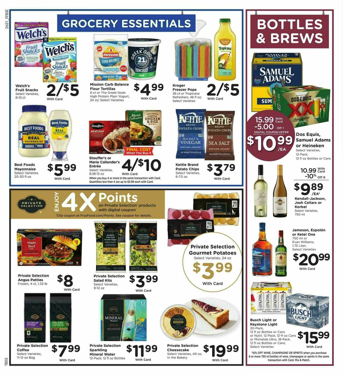 Fry's Food Weekly Ad from June 24